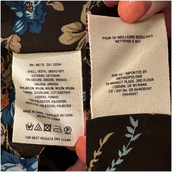 Cartonnier x ANTHROPOLOGIE Velvet Blazer Moss - Picture 10 of 11